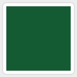 Solid Green Color Sticker